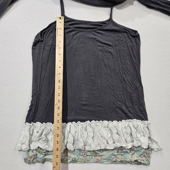 Matilda Jane Heartwood Top Size M Medium Gray Choose Your Own Path - Picture 12 of 12